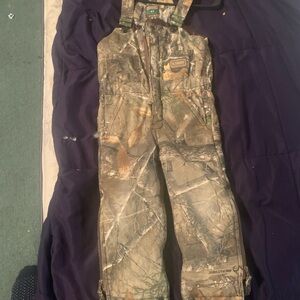 Mossy Oak Kids Woodland Camo Overalls